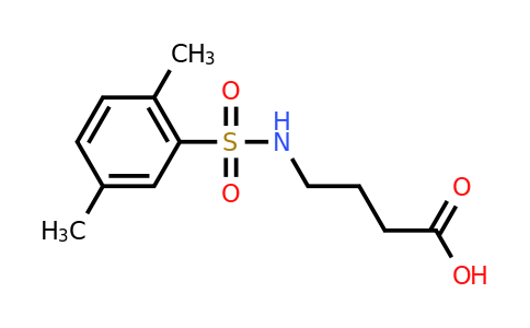 CAS 743451-71-0 | 4-(2,5-dimethylbenzenesulfonamido)butanoic acid