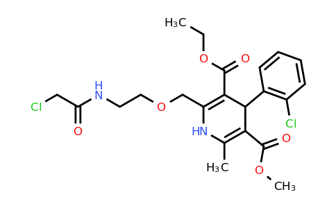 CAS 743452-10-0 | 3-ethyl 5-methyl 2-{[2-(2-chloroacetamido)ethoxy]methyl}-4-(2-chlorophenyl)-6-methyl-1,4-dihydropyridine-3,5-dicarboxylate