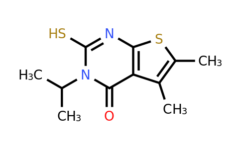 CAS 743452-35-9 | 5,6-dimethyl-3-(propan-2-yl)-2-sulfanyl-3H,4H-thieno[2,3-d]pyrimidin-4-one