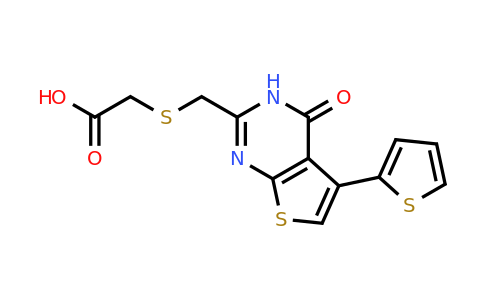 CAS 743453-36-3 | 2-({[4-oxo-5-(thiophen-2-yl)-3H,4H-thieno[2,3-d]pyrimidin-2-yl]methyl}sulfanyl)acetic acid