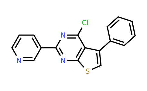 CAS 743453-38-5 | 3-{4-chloro-5-phenylthieno[2,3-d]pyrimidin-2-yl}pyridine