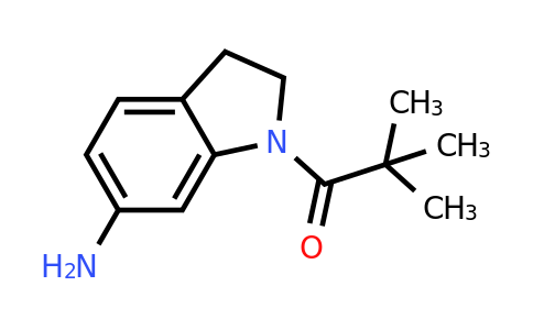 CAS 743476-50-8 | 1-(2,2-dimethylpropanoyl)indolin-6-amine