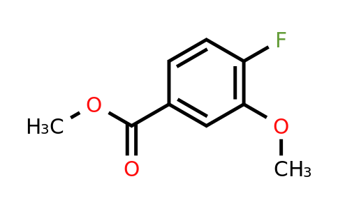 CAS 74385-37-8 | methyl 4-fluoro-3-methoxybenzoate