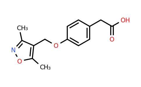 CAS 744242-85-1 | 2-{4-[(dimethyl-1,2-oxazol-4-yl)methoxy]phenyl}acetic acid