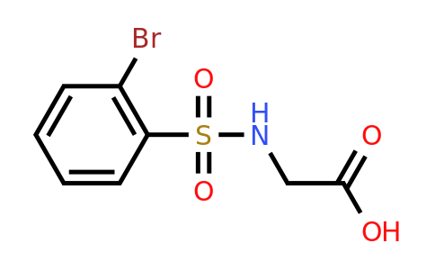 CAS 744243-47-8 | 2-(2-bromobenzenesulfonamido)acetic acid