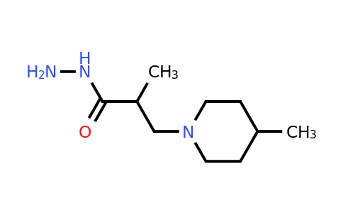 CAS 744243-56-9 | 2-methyl-3-(4-methylpiperidin-1-yl)propanehydrazide