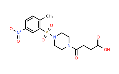 CAS 744264-22-0 | 4-[4-(2-methyl-5-nitrobenzenesulfonyl)piperazin-1-yl]-4-oxobutanoic acid