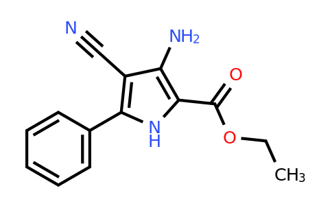 CAS 74455-26-8 | Ethyl 3-amino-4-cyano-5-phenyl-1H-pyrrole-2-carboxylate