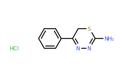 CAS 74495-44-6 | 5-Phenyl-6H-1,3,4-thiadiazin-2-amine hydrochloride