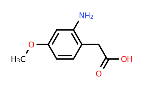 CAS 744984-13-2 | 2-Amino-4-methoxyphenylacetic acid