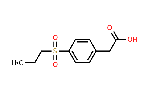 CAS 745053-11-6 | 2-[4-(propane-1-sulfonyl)phenyl]acetic acid