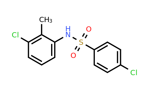 CAS 7454-70-8 | 4-Chloro-N-(3-chloro-2-methylphenyl)benzenesulfonamide