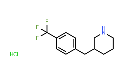 CAS 745817-31-6 | 3-(4-(Trifluoromethyl)benzyl)piperidine hydrochloride
