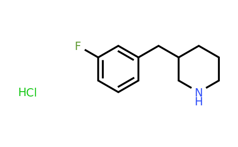 CAS 745817-34-9 | 3-(3-Fluoro-benzyl)-piperidine hydrochloride