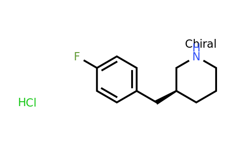 CAS 745822-33-7 | (S)-3-(4-Fluoro-benzyl)-piperidine hydrochloride