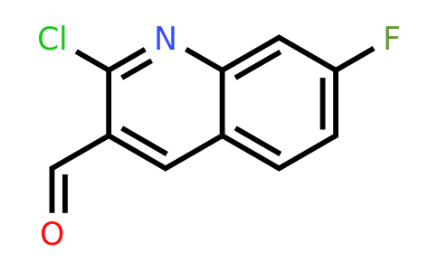CAS 745830-16-4 | 2-Chloro-7-fluoroquinoline-3-carboxaldehyde
