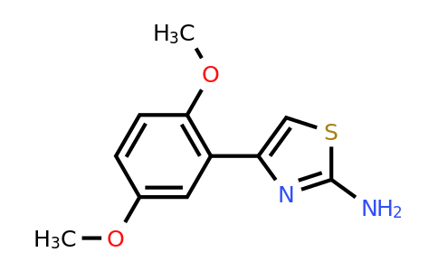 CAS 74605-12-2 | 4-(2,5-dimethoxyphenyl)-1,3-thiazol-2-amine