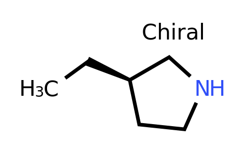 CAS 74650-58-1 | (3R)-3-Ethylpyrrolidine