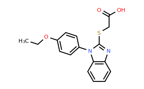 CAS 746607-39-6 | 2-{[1-(4-ethoxyphenyl)-1H-1,3-benzodiazol-2-yl]sulfanyl}acetic acid