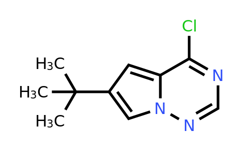 CAS 746671-38-5 | 6-tert-butyl-4-chloropyrrolo[2,1-f][1,2,4]triazine