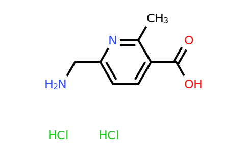 CAS 746677-34-9 | 6-(aminomethyl)-2-methylpyridine-3-carboxylic acid dihydrochloride