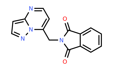 CAS 746677-39-4 | 2-({pyrazolo[1,5-a]pyrimidin-7-yl}methyl)-2,3-dihydro-1H-isoindole-1,3-dione