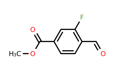 CAS 74733-25-8 | methyl 3-fluoro-4-formylbenzoate