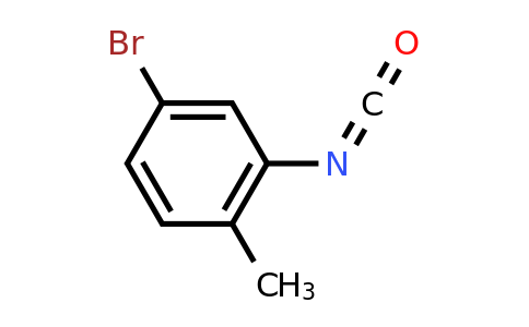 CAS 74738-34-4 | 4-bromo-2-isocyanato-1-methylbenzene