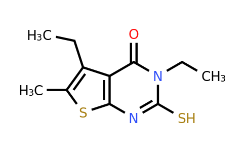 CAS 747411-09-2 | 3,5-diethyl-6-methyl-2-sulfanyl-3H,4H-thieno[2,3-d]pyrimidin-4-one