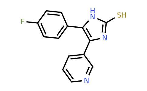 CAS 74767-75-2 | 5-(4-Fluoro-phenyl)-4-pyridin-3-yl-1H-imidazole-2-thiol
