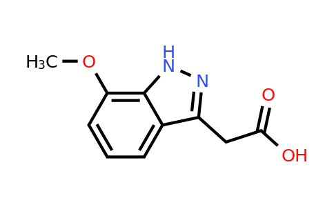 CAS 74767-84-3 | (7-Methoxy-1H-indazol-3-YL)acetic acid