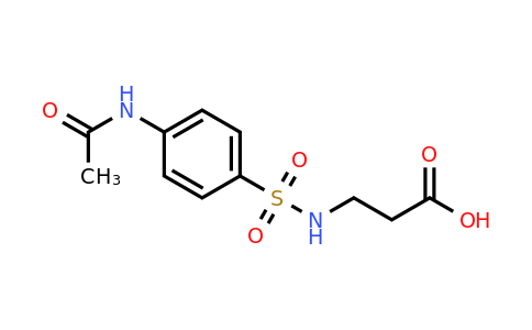 CAS 7478-88-8 | 3-(4-acetamidobenzenesulfonamido)propanoic acid