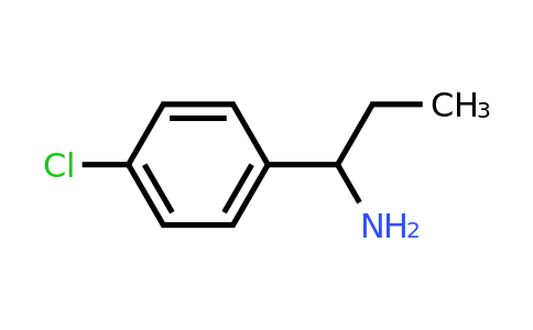 CAS 74788-46-8 | 1-(4-Chlorophenyl)propan-1-amine