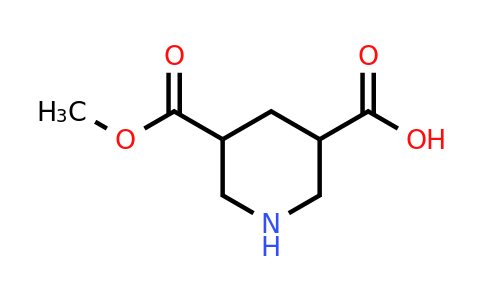 CAS 748113-39-5 | 5-(Methoxycarbonyl)piperidine-3-carboxylic acid