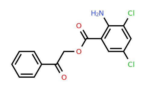 CAS 748158-74-9 | 2-Oxo-2-phenylEthyl 2-amino-3,5-dichlorobenzoate