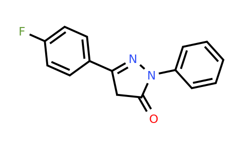 CAS 74840-02-1 | 2,4-Dihydro-5-(4-fluorophenyl)-2-phenyl-3H-pyrazol-3-one