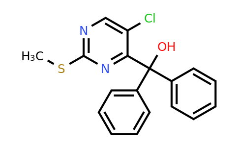 CAS 74840-36-1 | (5-Chloro-2-(methylthio)pyrimidin-4-yl)diphenylmethanol