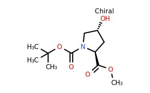 CAS 74844-91-0 | 1-tert-butyl 2-methyl (2S,4R)-4-hydroxypyrrolidine-1,2-dicarboxylate