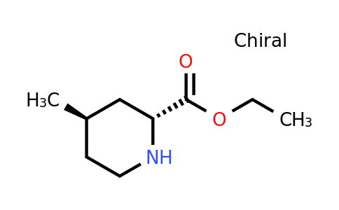 CAS 74863-85-7 | ethyl (2R,4R)-4-methylpiperidine-2-carboxylate