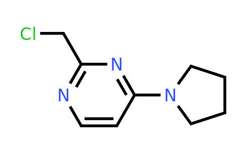 CAS 748733-00-8 | 2-(Chloromethyl)-4-(pyrrolidin-1-yl)pyrimidine