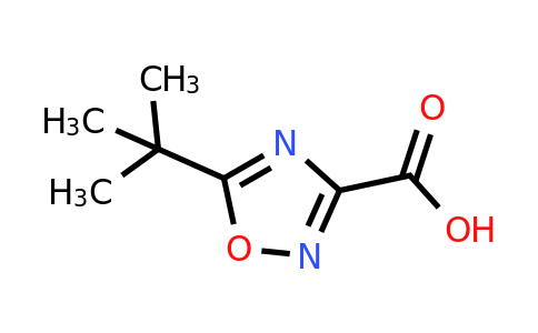 CAS 748743-73-9 | 5-tert-butyl-1,2,4-oxadiazole-3-carboxylic acid