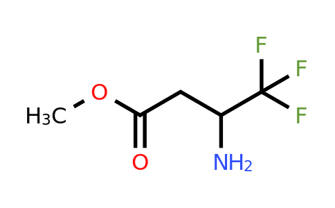 CAS 748746-28-3 | Methyl 3-amino-4,4,4-trifluorobutanoate