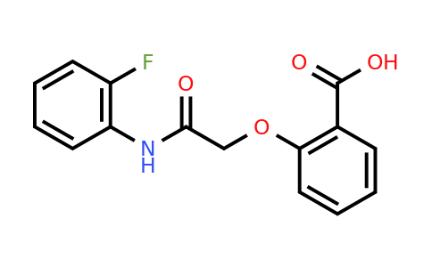 CAS 748776-38-7 | 2-{[(2-fluorophenyl)carbamoyl]methoxy}benzoic acid