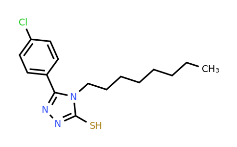 CAS 748776-58-1 | 5-(4-chlorophenyl)-4-octyl-4H-1,2,4-triazole-3-thiol