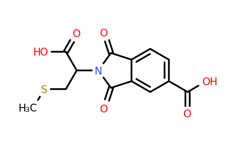 CAS 748776-67-2 | 2-[1-carboxy-2-(methylsulfanyl)ethyl]-1,3-dioxo-2,3-dihydro-1H-isoindole-5-carboxylic acid