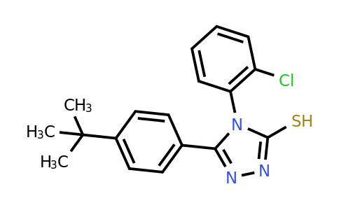 CAS 748793-35-3 | 5-(4-tert-butylphenyl)-4-(2-chlorophenyl)-4H-1,2,4-triazole-3-thiol