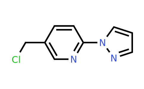 CAS 748796-39-6 | 5-Chloromethyl-2-pyrazol-1-yl-pyridine