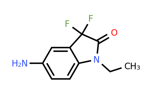 CAS 748808-09-5 | 5-Amino-1-ethyl-3,3-difluoroindolin-2-one