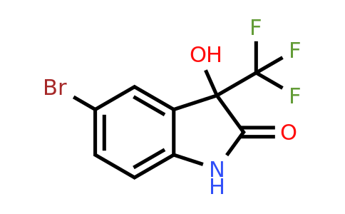 CAS 749218-86-8 | 5-Bromo-3-hydroxy-3-(trifluoromethyl)-2,3-dihydro-1H-indol-2-one