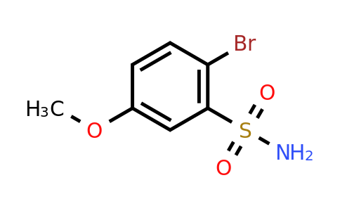 CAS 749253-03-0 | 2-bromo-5-methoxybenzene-1-sulfonamide